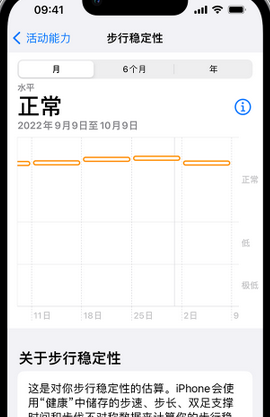 内黄iPhone手机维修如何在iPhone开启'步行稳定性通知'