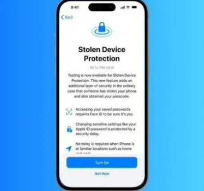 内黄苹果授权维修店分享被盗设备保护功能开启方法 