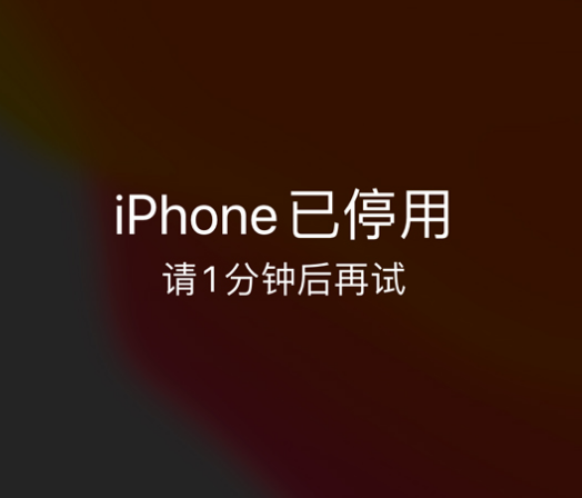 内黄苹果手机维修分享:iPhone 显示“不可用”或“已停用”怎么办？还能保留数据吗？ 