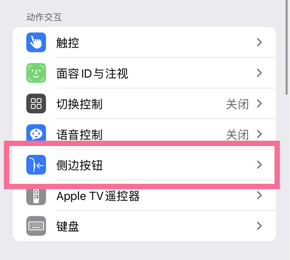 内黄苹果14维修店分享iPhone14 Plus侧键双击下载功能关闭方法 