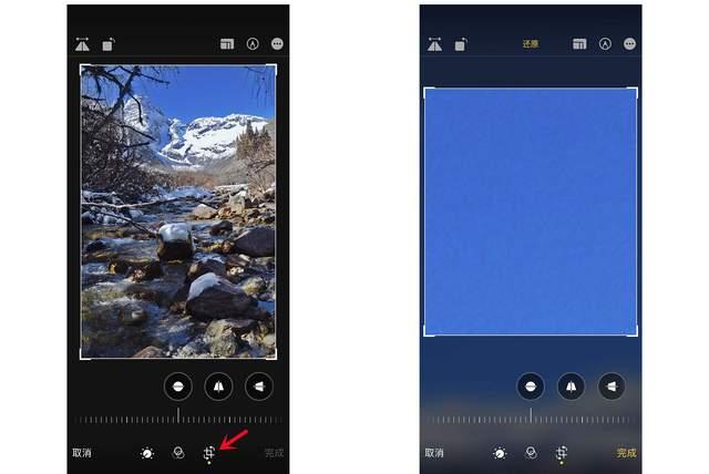 内黄苹果手机维修分享iPhone手机如何使用裁剪功能隐藏照片 